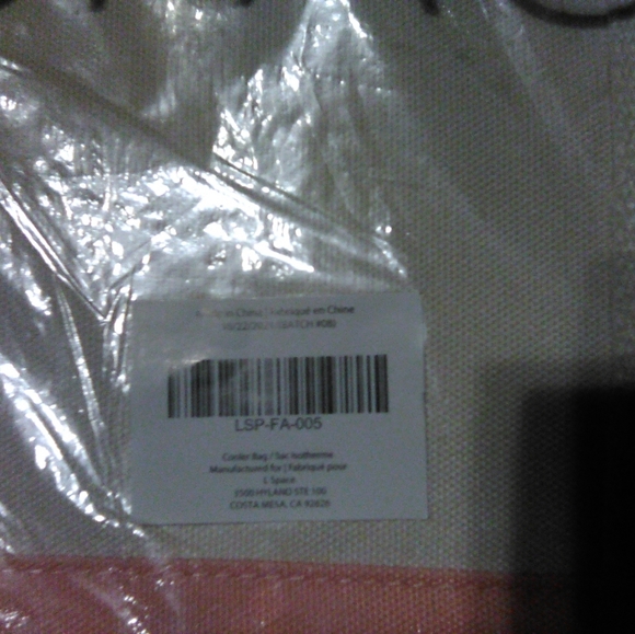 NIP Coral L*SPACE Cooler Bag - Picture 6 of 6